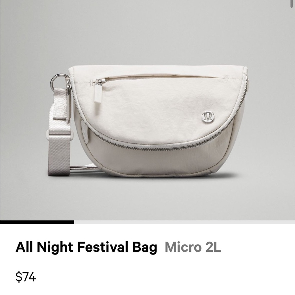 All night festival bag micro 2L